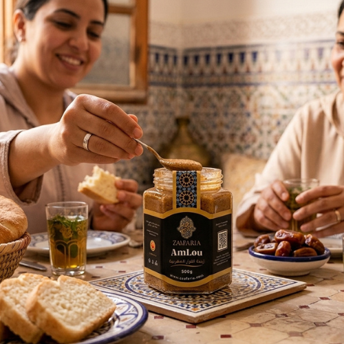 أملو اللوز الفاخر بزيت الأرغان الطبيعي